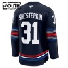 Lapsille NHL New York Rangers Pelipaita Fanatics Premium Igor Shesterkin 2024-25 Kolmas Navy